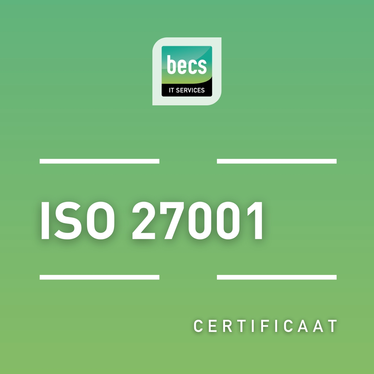 iso certificaat